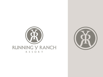 Running Y Ranch Resort design logo logo design monogram monogram logo ranch resort spa