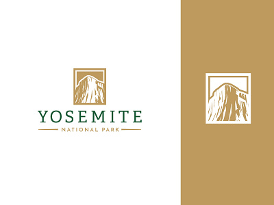 Yosemite National Park el capitan icon logo logo design logotype logotype design logotypes national park yosemite