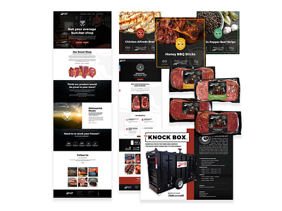 Stittsworth Meats branding ecommerce graphic design marketing videography website development