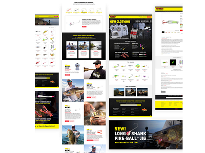 Northland Fishing Tackle bigcommerce branding catalog design digital ads ecommerce graphic design logo print ads website design website development wordpress