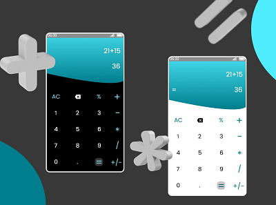 Calculator UI Design 3d calculator calculator ui dailyui dailyui004 dailyuichallenge design graphicdesign illustration ui ui design uidesign uidesigner uiux ux uxdesign