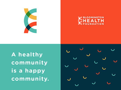 Bloomington Health Foundation design icon logo