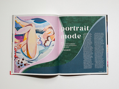 The College Magazine - Spread Cover #6 design publication stationary design