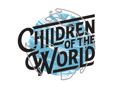 Children of the World charity children choir globe non profit shirt t shirt tshirt world