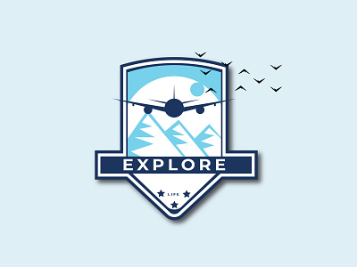 Explore Life Logo badge design badge logo badges explore explore badge explore logo explorer explorers graphic design logo logo design logodesign logos logotype