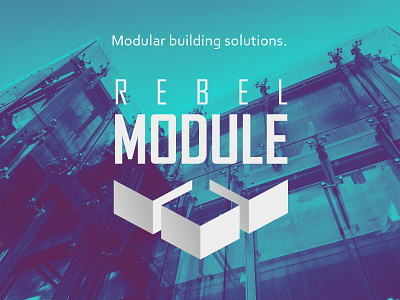 Rebel Module Logo graphic design logo module