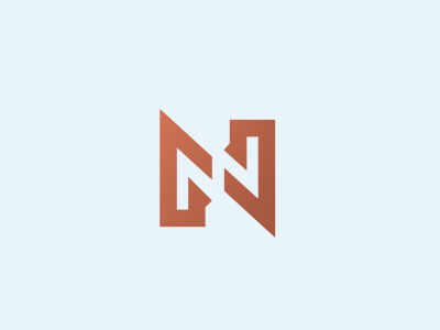 Nadmotlavie emblem logo mark minimal nm