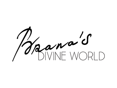 Brana's Divine World branding graphic design logo