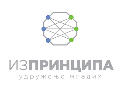 Iz principa - Youth Organisation branding design graphic design logo