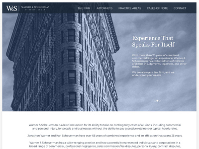 WEBSITE/UI REDESIGN - ATTORNEYS AT LAW attorney web design clean design web design web ui website website design