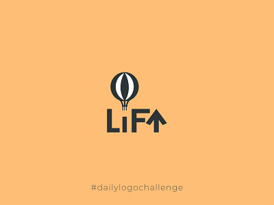 Daily logo challenge : Hot air balloon dailylogochallenge icon illustration logo logo design logodesign