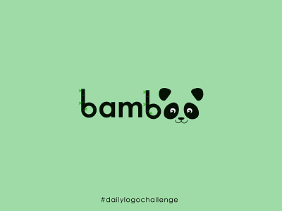 Daily logo challenge : Panda dailylogochallenge design icon illustration logo logo design logodesign minimal