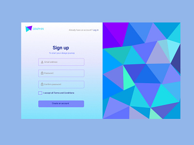 Sign up Page #DailyUI