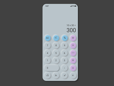 Calculator #DailyUI