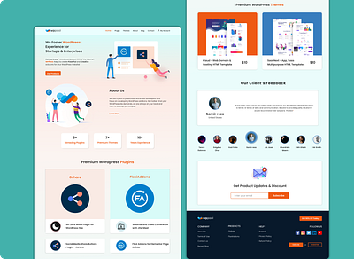 WPPool- Creative Agency Website agency agency website figma figma design ui ux web web design webdesign website website design wordpress