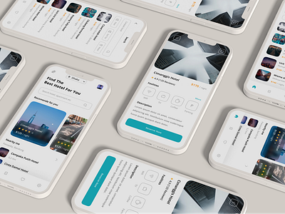 Hotel Booking Mobile Application Design