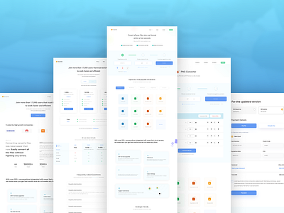 File Converting Web Software Design convert design figma figma design file landing page ui ux website