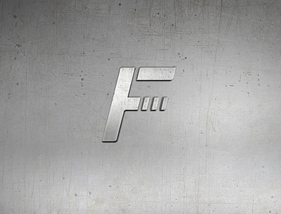 F Logo Title logo logotype typography