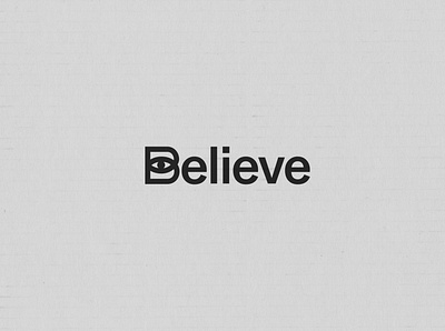 Believe logo logodesign logotype mark wordmark wordmarks