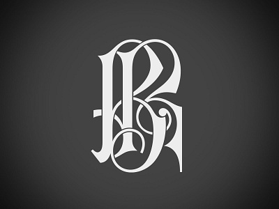 BR Monogram adobe branding design illustration logo monogram typography vector