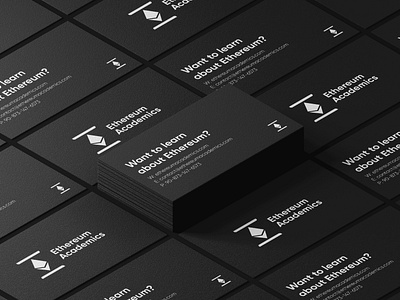 Ethereum Academics - Business Card Mockup