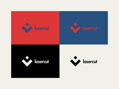 LaserCut - Logo Design branding design graphic design illustration illustrator laser lasercut lasercut logo logo logo design minimal rebrand vector waterjet