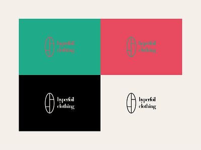 Hyperfoil Clothing - Logo Design branding clothing clothing brand clothing brand logo design graphic design hyperfoil clothing illustration illustrator logo logo design minimal rebrand vector