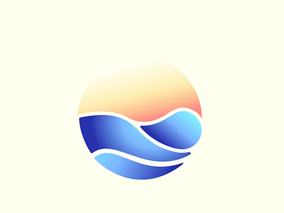 Sunrise spa logo branding illustration logo massage sketch spa vector