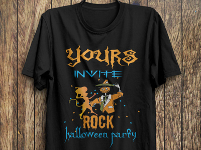 My Today's Halloween t-shirt design work....