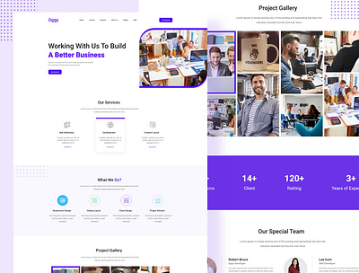 Creative Agency Landing Page Design agency colorful corporate corporate branding creative creative agency creative design creative ui design digital agency dribbble dribbble best shop dribbble digital agency landing landing page ui ui ux design uiux