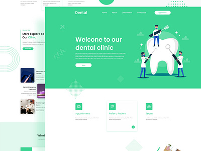 Dental Landing Page Design