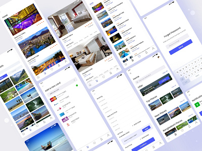 Travel Trip App Design by Awlad Hossain on Dribbble