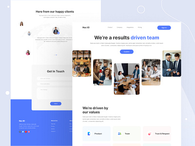 Saas Landing Page Design agency best ui designer best ux designer saas saas design saas product uidesign uiuxdesign uxdesign web application design webdesign webdesignagency website design