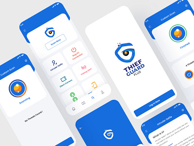 Thief Guard App Design