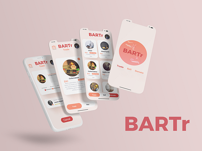 BARTr UX/UI Design design ui ux
