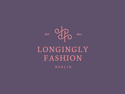Longingly Fashion - Logo apparel basaridesign berlin designer fashion high class lf logo design luxury moda mode monogram