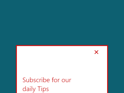 Subscribe #DailyUI