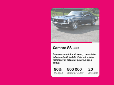 Crowd funding #032 dailyui