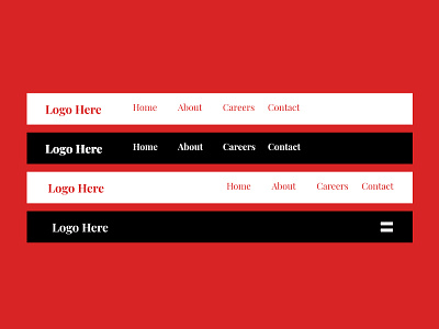 Header Navigation