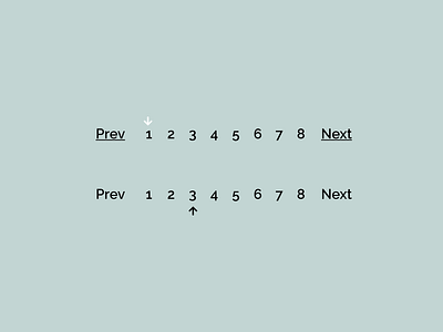 Pagination #085 app dailyui design ui web