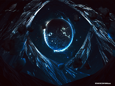 Planetary Nucleus art artwork artworking branding design digitalart digitalarts explosion fantasy ilustration photomanipulation planets scifi space ux wallpaper