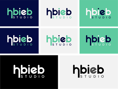 Logo_hbieb branding design logo typography