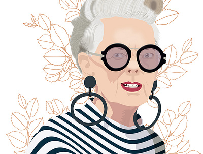 Accidental icon age design fashion graphic design icon illustration influencer network woman