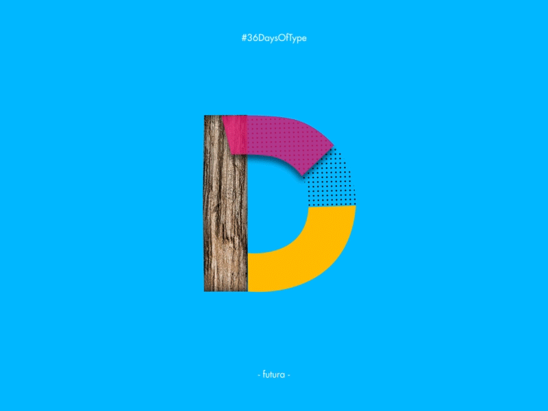 D | Dots | 36 days of type 2d 2d animation 36daysoftype animation d design lettering minimal motion design motion graphics pattern typography