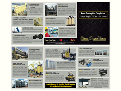 Industrial Products Tri-Fold Brochure