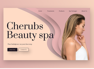Beauty Spa Website design relax spa spa website web webdesign website