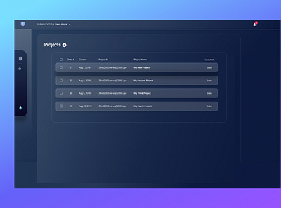 Machine Learning Production Monitoring Platform - Projects Page