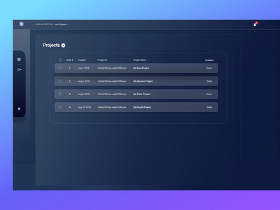 Machine Learning Production Monitoring Platform - Projects Page