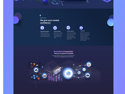 Machine Learning Production Monitoring Platform Landing Page - 3 by ...