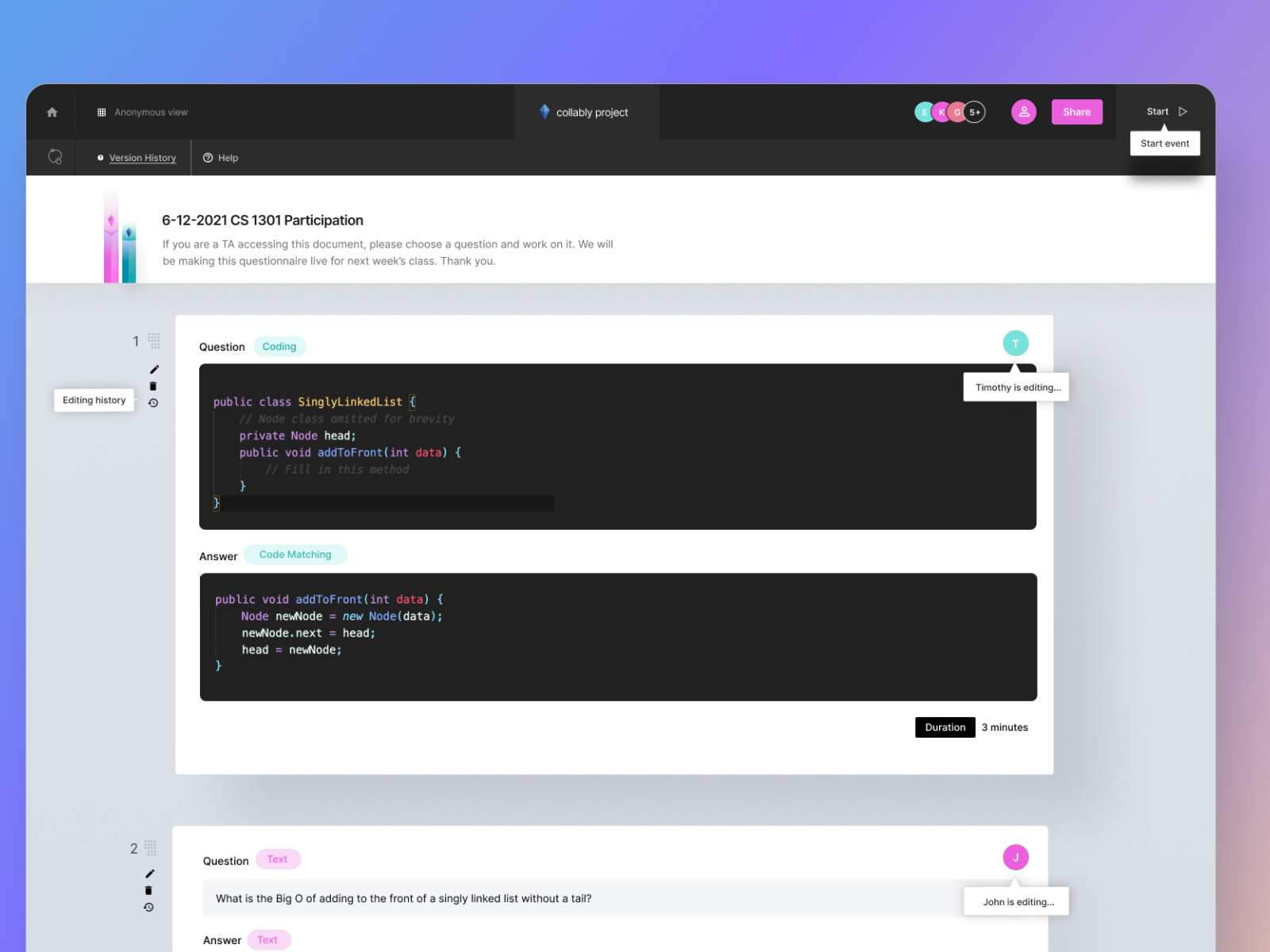 CS Version of Kahoot by Kimia Kavanroodi on Dribbble